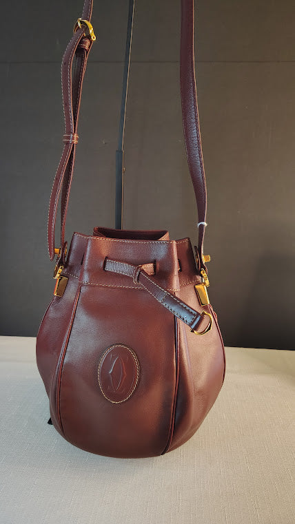 Cartier bucket bag authentic and vintage