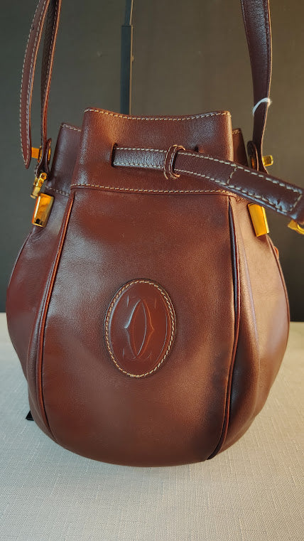 Cartier bucket bag authentic and vintage