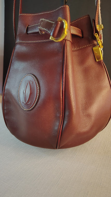 Cartier bucket bag authentic and vintage