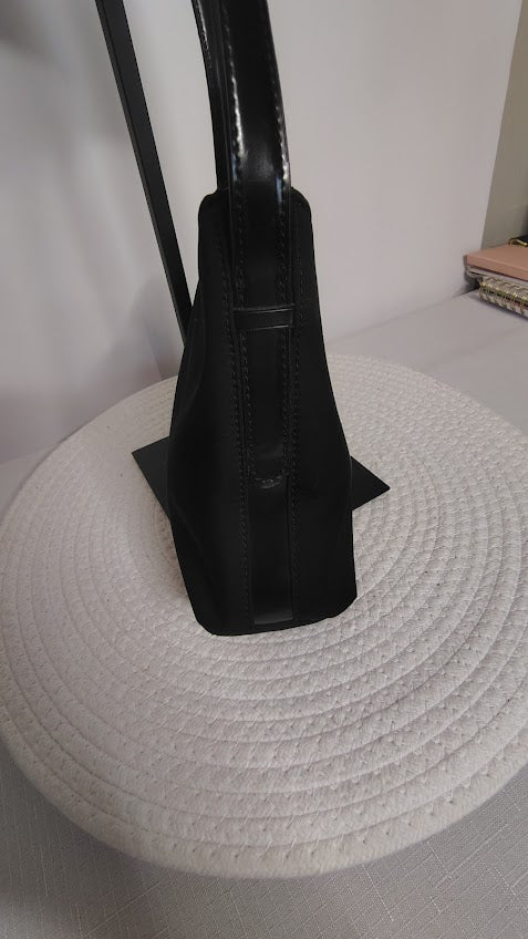 Nine West Black Crossbody Shoulder Bag with Heart Charm - Mini