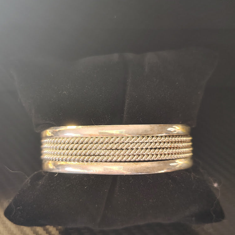 Artisan Silver Cuff Bracelet (Not Hallmarked)