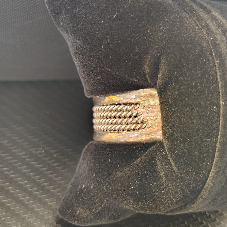 Artisan Silver Cuff Bracelet (Not Hallmarked)