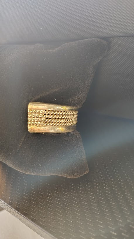 Artisan Silver Cuff Bracelet (Not Hallmarked)