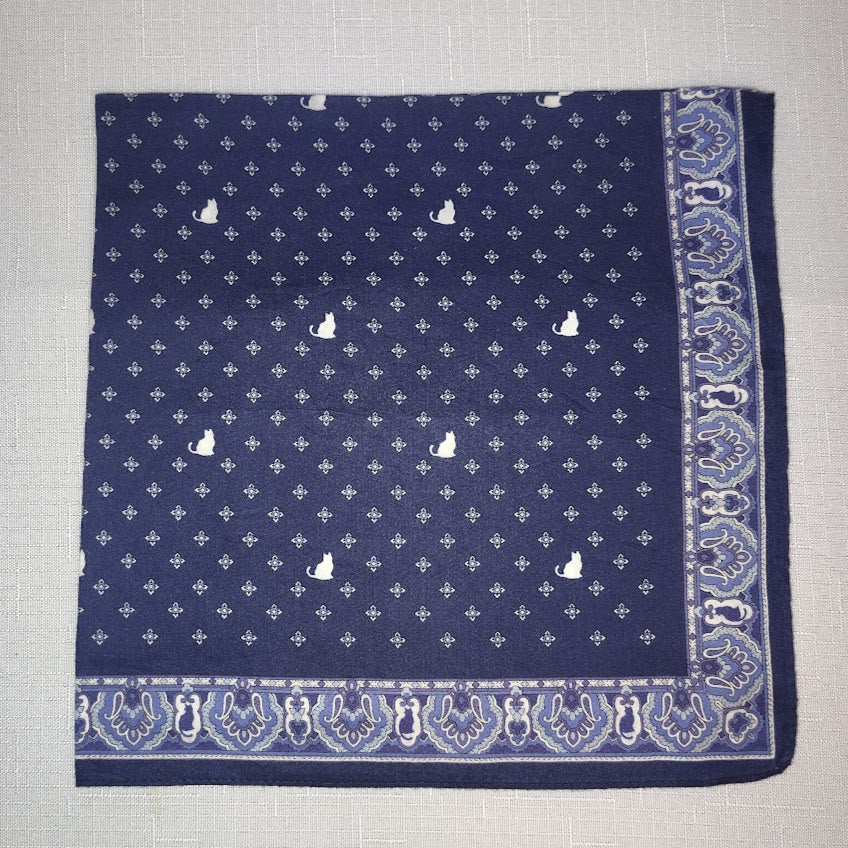 Vintage Hallmark Japanese Scarf - Floral Design