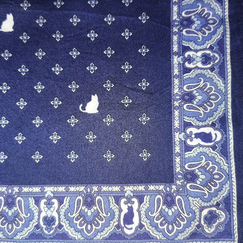 Vintage Hallmark Japanese Scarf - Floral Design