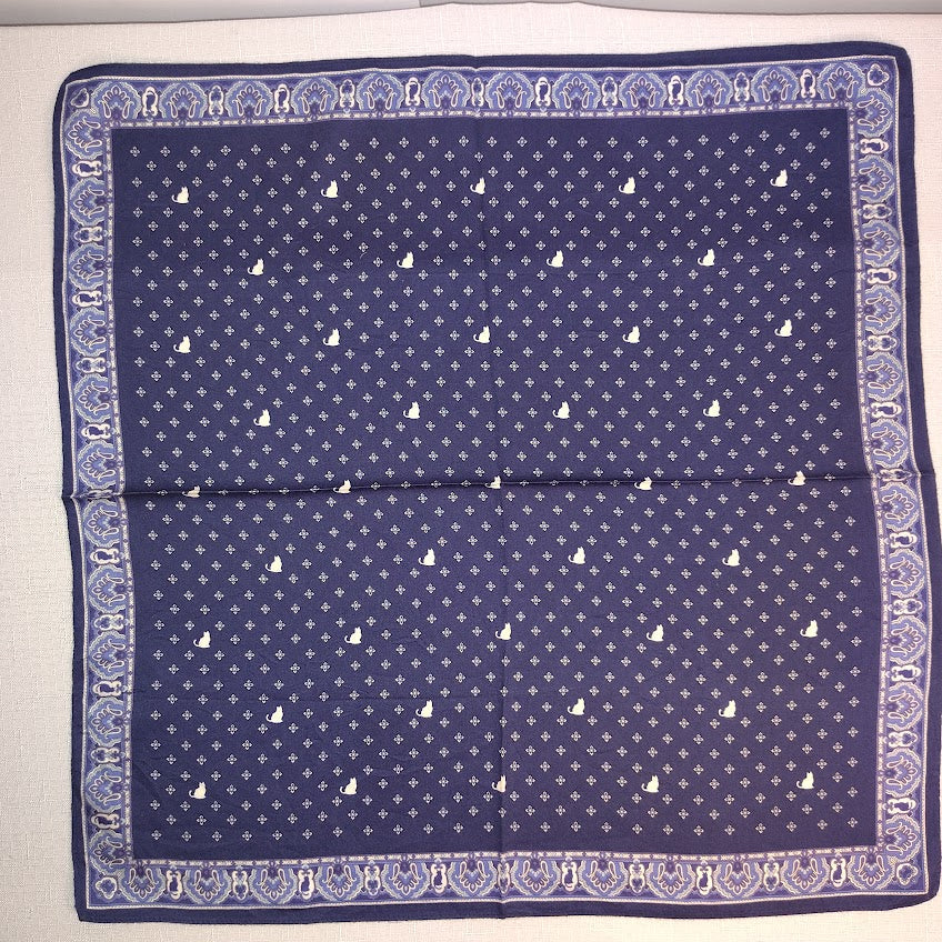 Vintage Hallmark Japanese Scarf - Floral Design