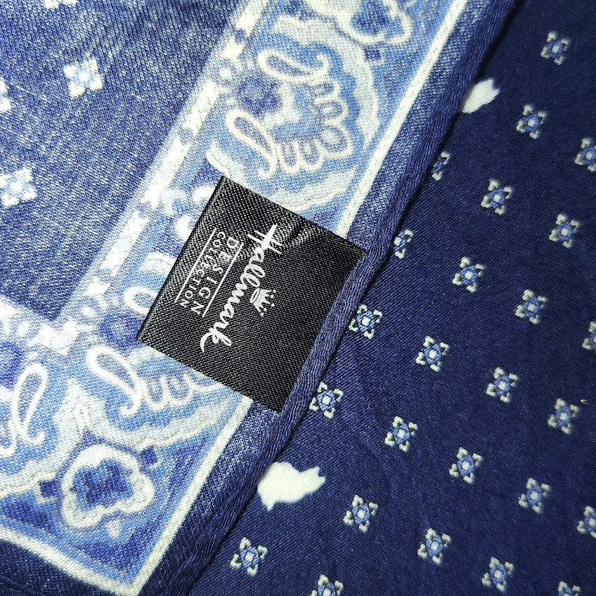 Vintage Hallmark Japanese Scarf - Floral Design