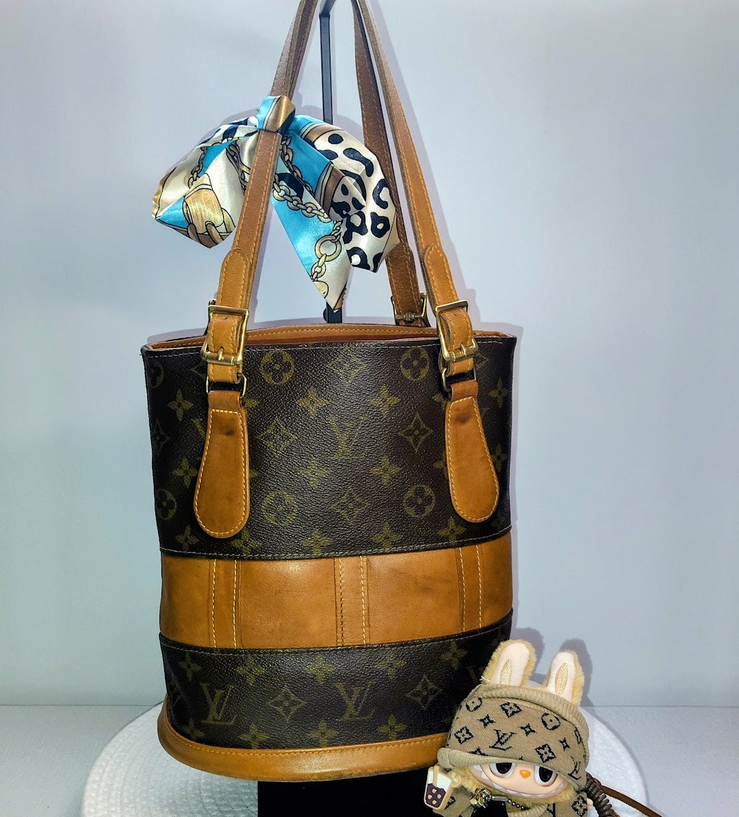 Louis Vuitton Rare Vintage  French Co. Bucket Bag | Bon Voyage Bazaar Beverly Hills | Pre-Date Code