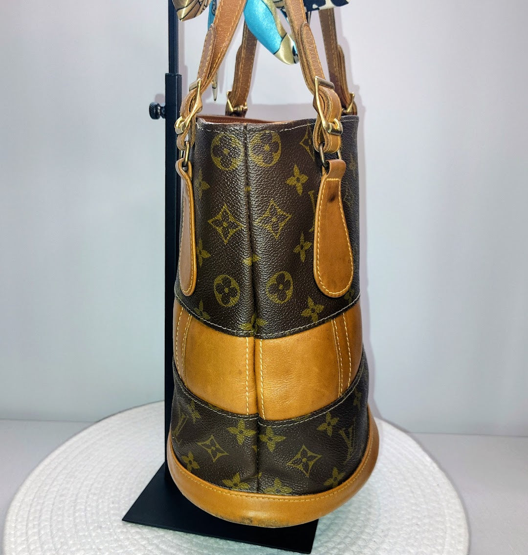 Louis Vuitton Rare Vintage  French Co. Bucket Bag | Bon Voyage Bazaar Beverly Hills | Pre-Date Code