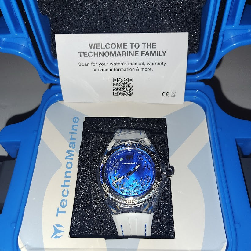 TechnoMarine Cruise Dream Women's Watch model TM-115116 plastic still on!