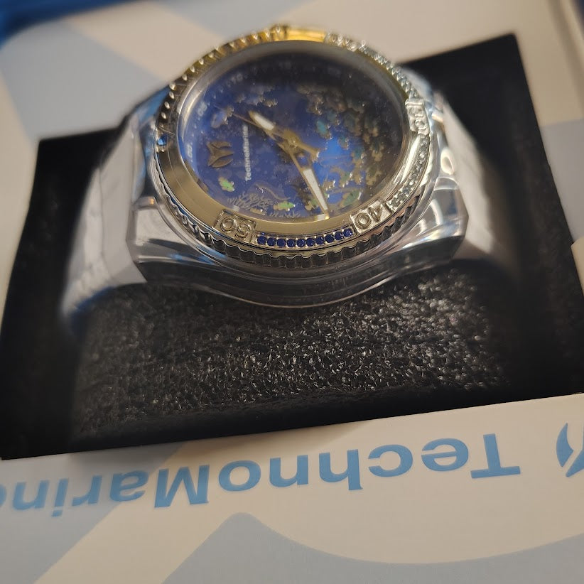 TechnoMarine Cruise Dream Women's Watch model TM-115116 plastic still on!