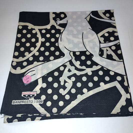 Vintage 1998 Mew & Mewtwo Japanese Scarf – 19” Square Cotton Bandana #7