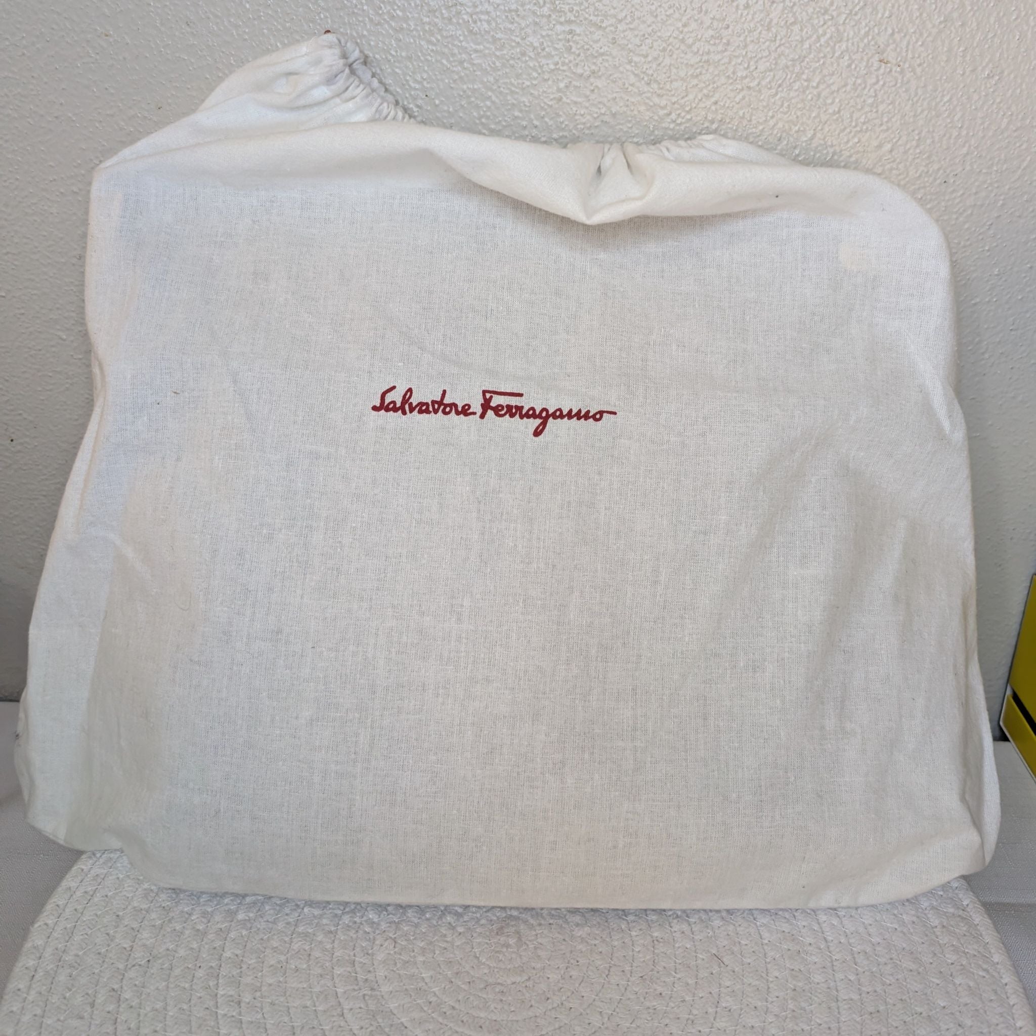 Salvatore Ferragamo Vintage Vara Suede Crossbody Bag | AX 21 4795 | Black | Rank AB