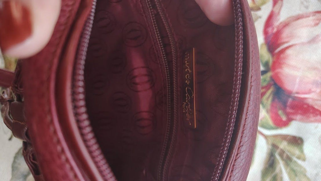 Authentic Cartier Handbag - Original COA and booklet and dust bag