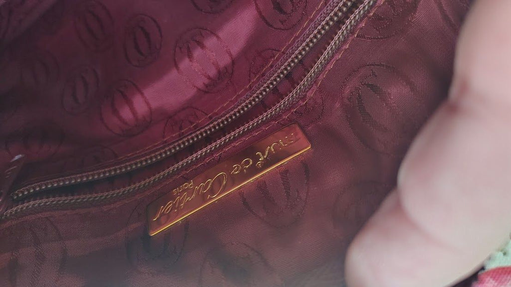 Authentic Cartier Handbag - Original COA and booklet and dust bag