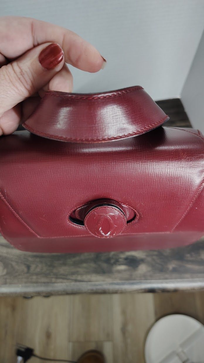 Authentic Vintage Cartier Book Bag