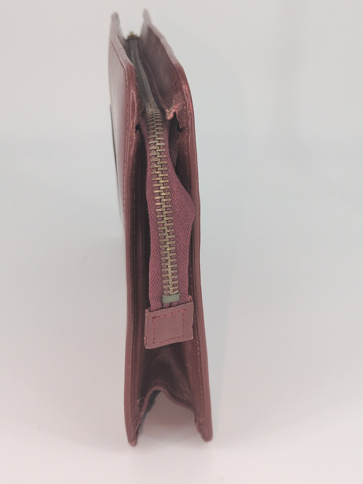 Must de Cartier Clutch / Pouch – Vintage Bordeaux Leather