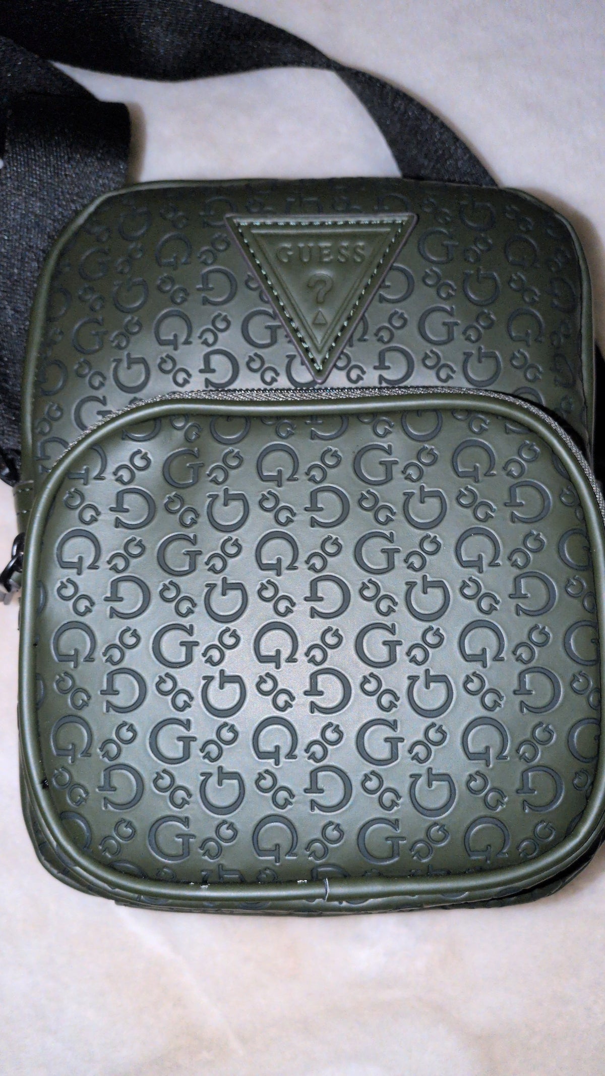GUESS Men's Warner Camera Crossbody Bag